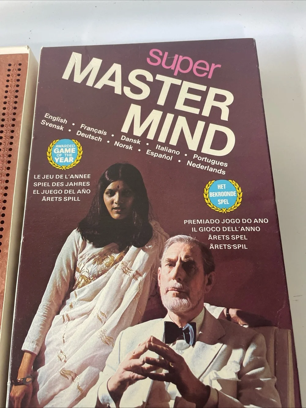 Original Master Mind Vintage Strategy Game Mastermind 1972 Invicta